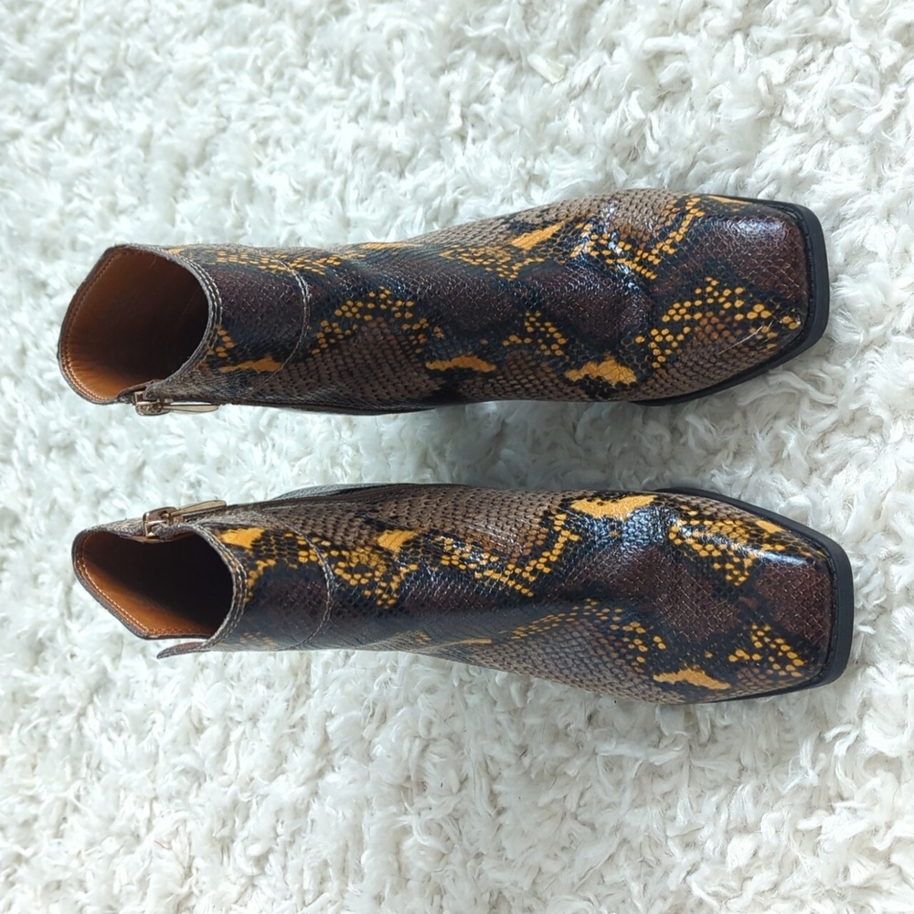 Franco Sarto Generous snake bootie - Picture 2 of 9